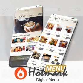 Hotmark Menu - QR Code Digital Menu with Website