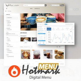 Hotmark Menu - QR Code Digital Menu with Website